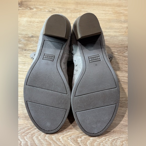 NEW TOMS Majorca Ankle Boot Taupe Suede Size 8 - Picture 9 of 11
